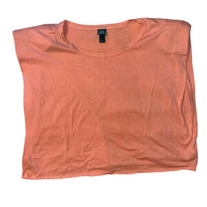 Wild Fable Paded Shoulder Sleeveless Boxy T-shirt Pink Size Large